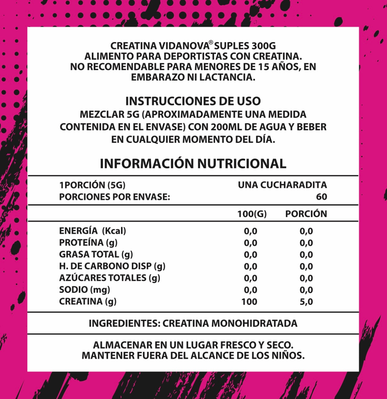 Creatina Woman | Energía, Definición y Recuperación Femenina