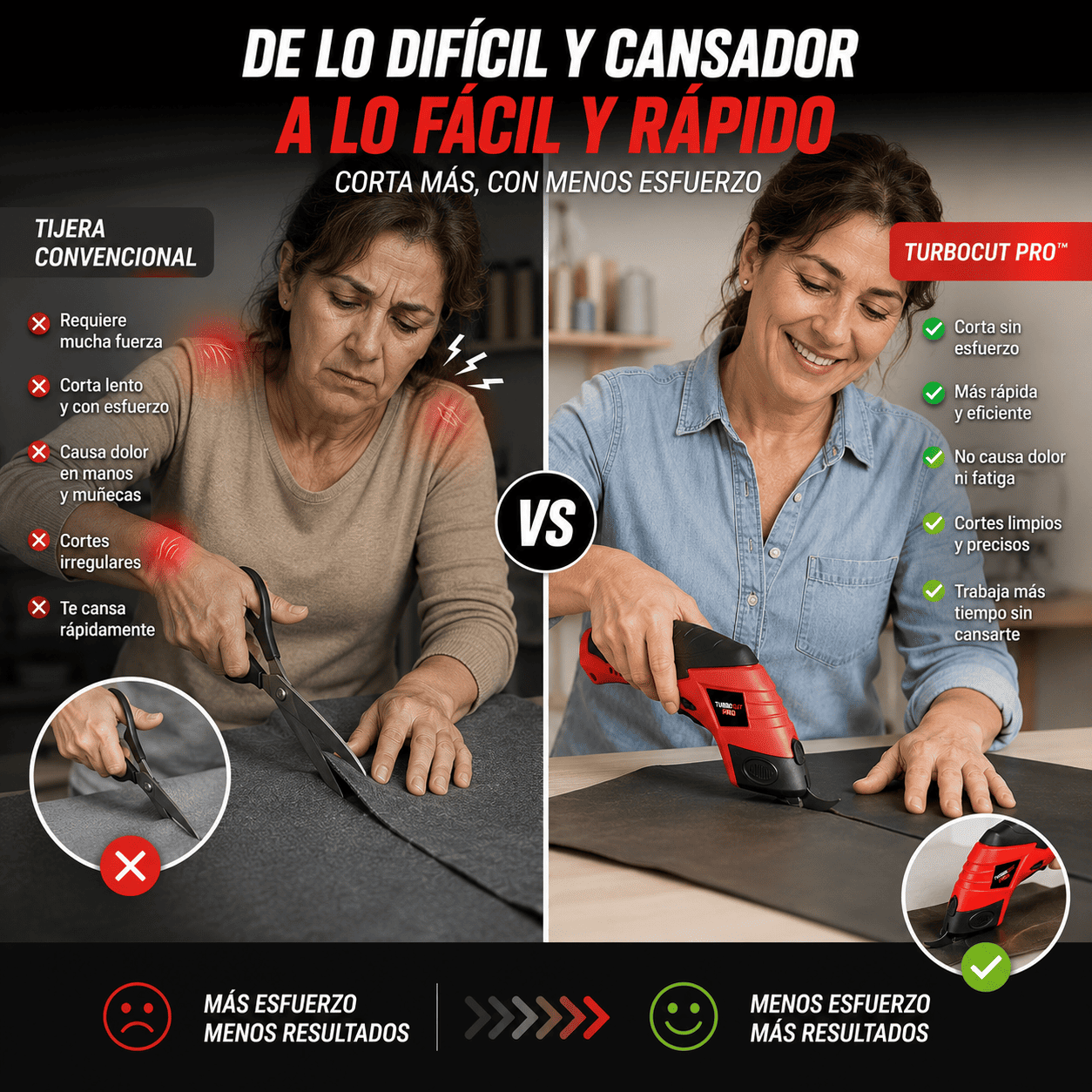 TurboCut Pro™ | La tijera eléctrica inalámbrica diseñada para hacer cortes rápidos, precisos y sin complicaciones.