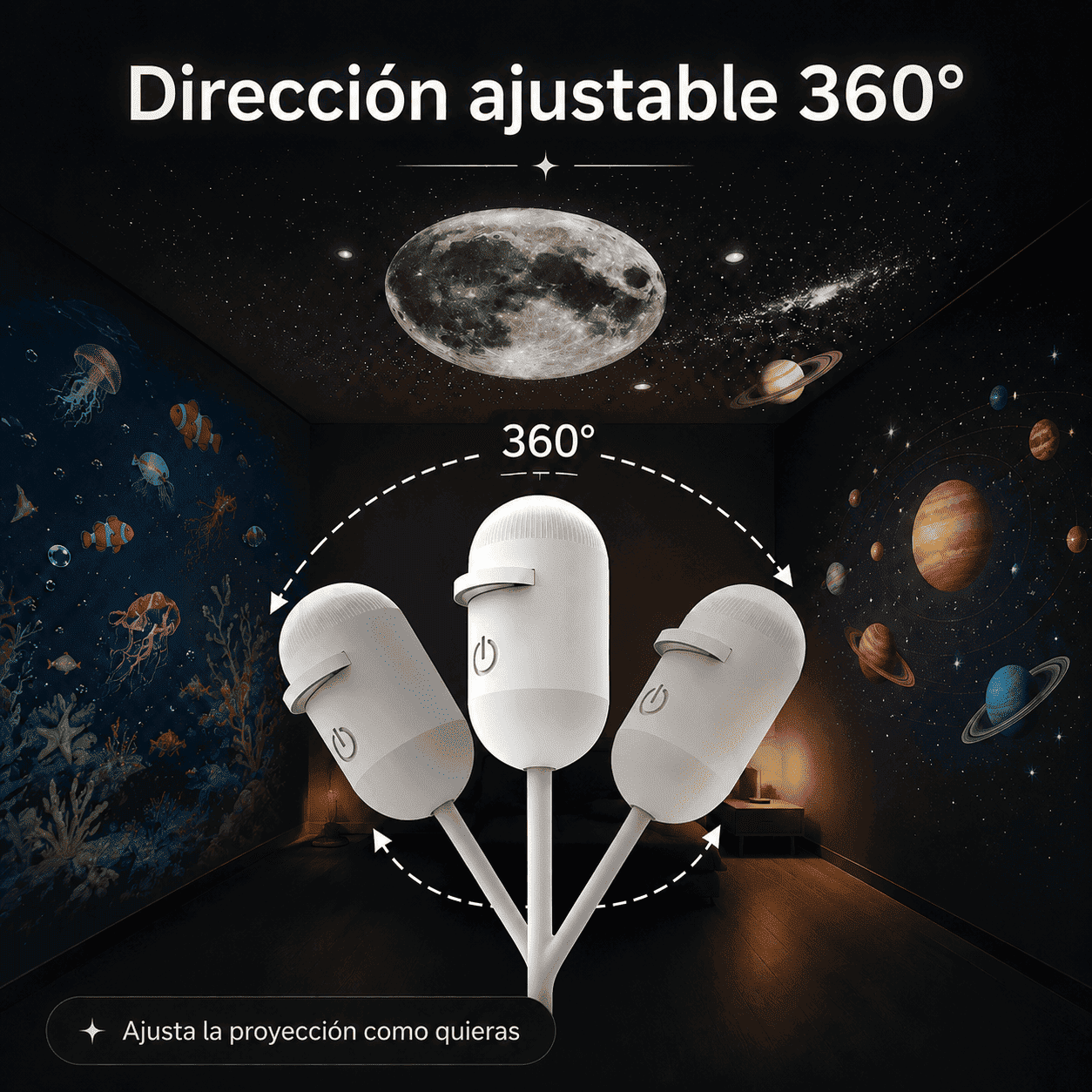 MagicDreams® — Convierte cualquier habitación en un mundo bajo las estrellas