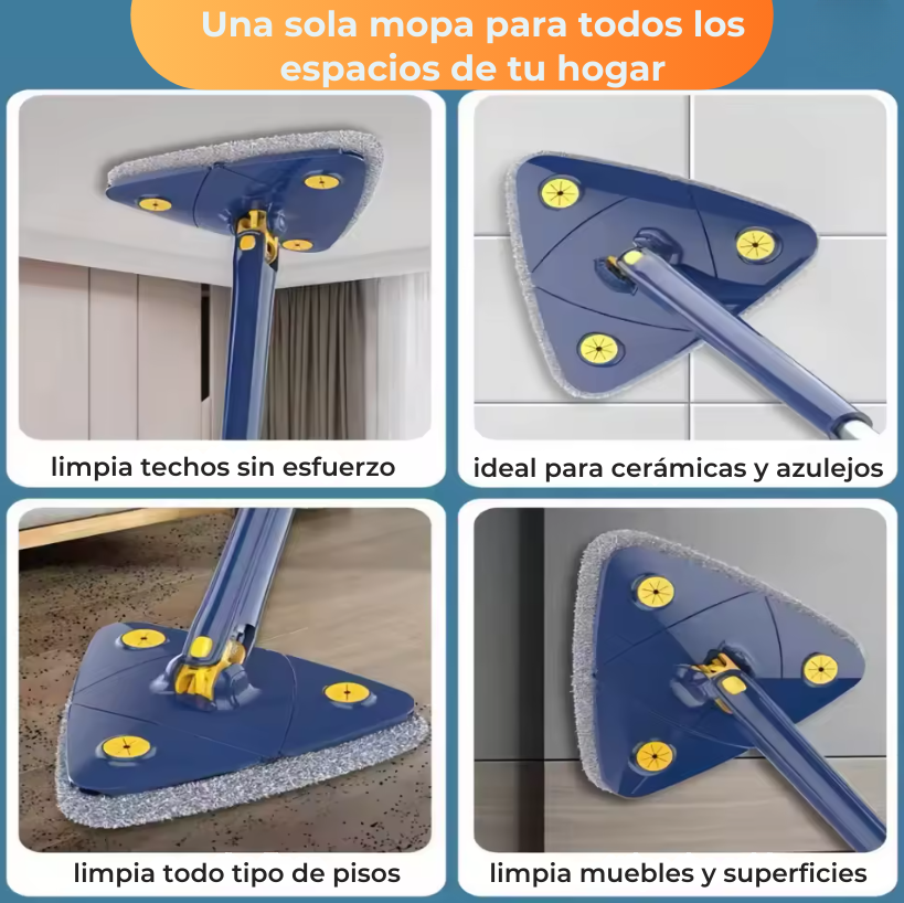 Mopa Clean 360™ – Limpieza Fácil en Toda tu Casa