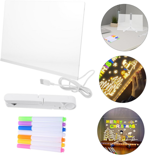 LumiGlow™ Board – La Pizarra LED que Ilumina tus Ideas