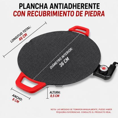 StoneGrill™ 36 cm | Cocinar nunca fue tan fácil