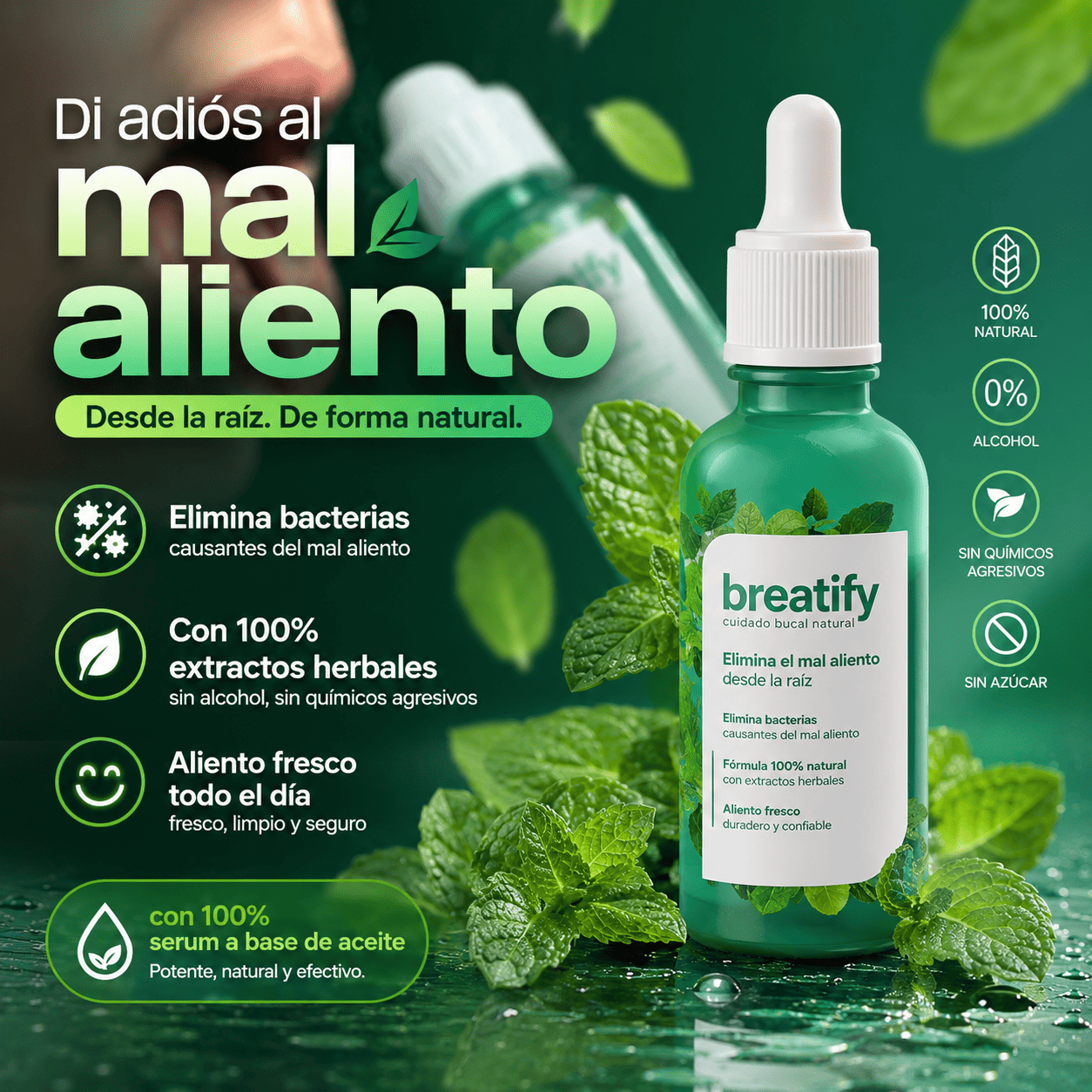 Breatify | Gotas Naturales Contra el Mal Aliento