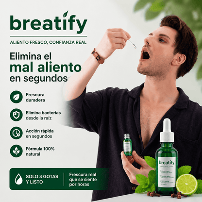 Breatify | Gotas Naturales Contra el Mal Aliento