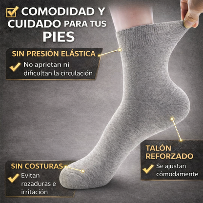 12 pares DiaComfort™ – Calcetines para pies diabéticos y sensibles
