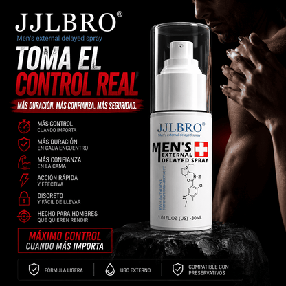 🔥 JJLBRO CONTROL-X™ | Spray Masculino de Control y Confianza 😈