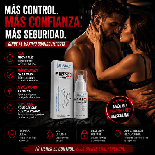 🔥 JJLBRO CONTROL-X™ | Spray Masculino de Control y Confianza 😈