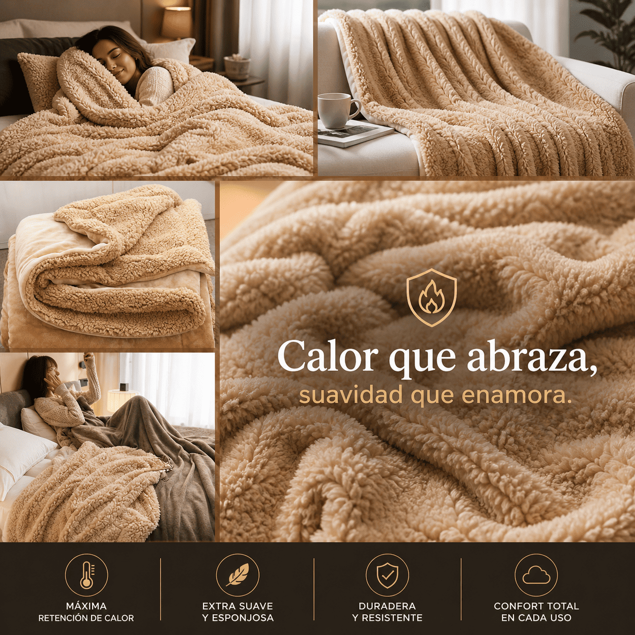 ThermaComfort™ Soft | Calor Envolvente para un Descanso Profundo