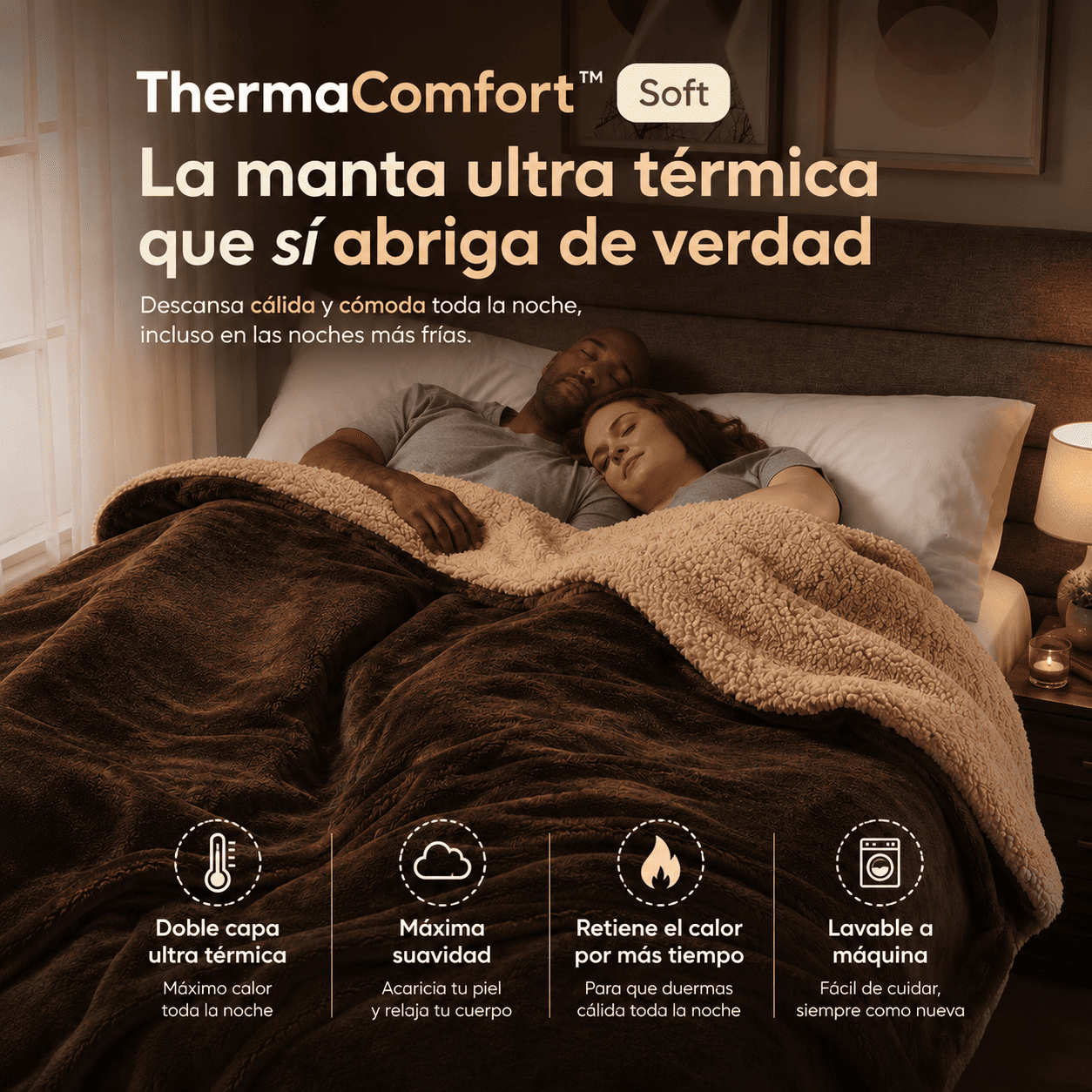 ThermaComfort™ Soft | Calor Envolvente para un Descanso Profundo