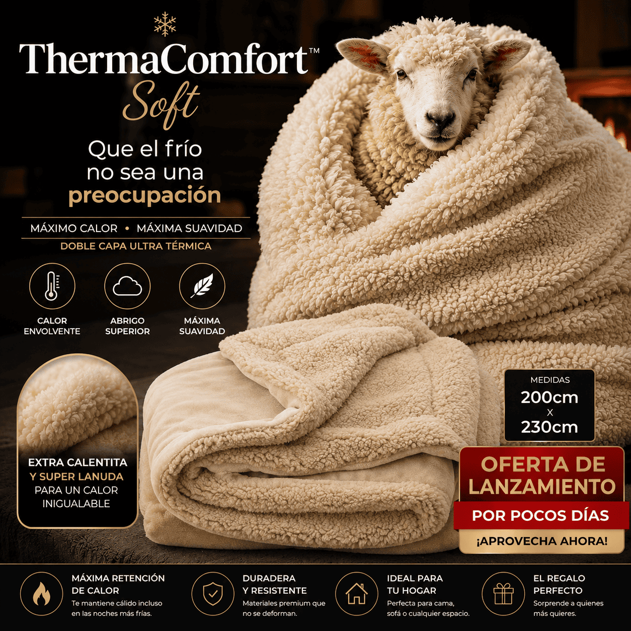 ThermaComfort™ Soft | Calor Envolvente para un Descanso Profundo