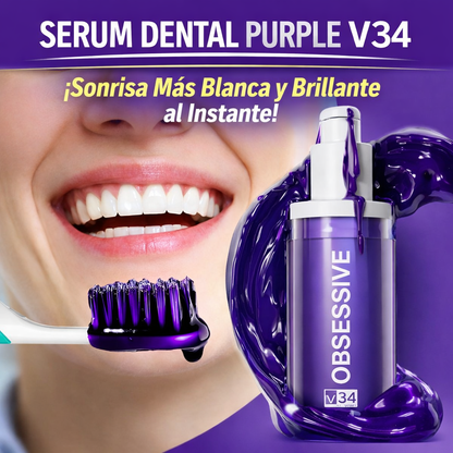 Serum Dental Purple V34 | Elegido Mejor Blanqueador Dental