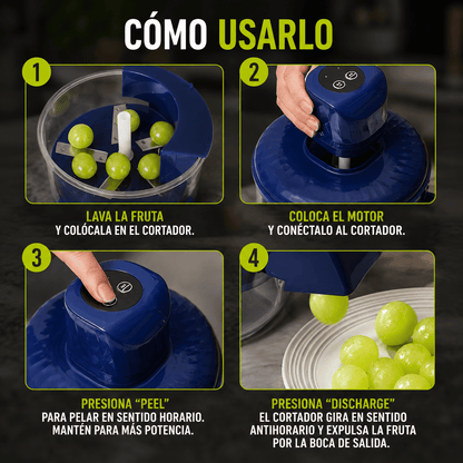 EasyPeel™ | Pelador eléctrico de frutas y verduras