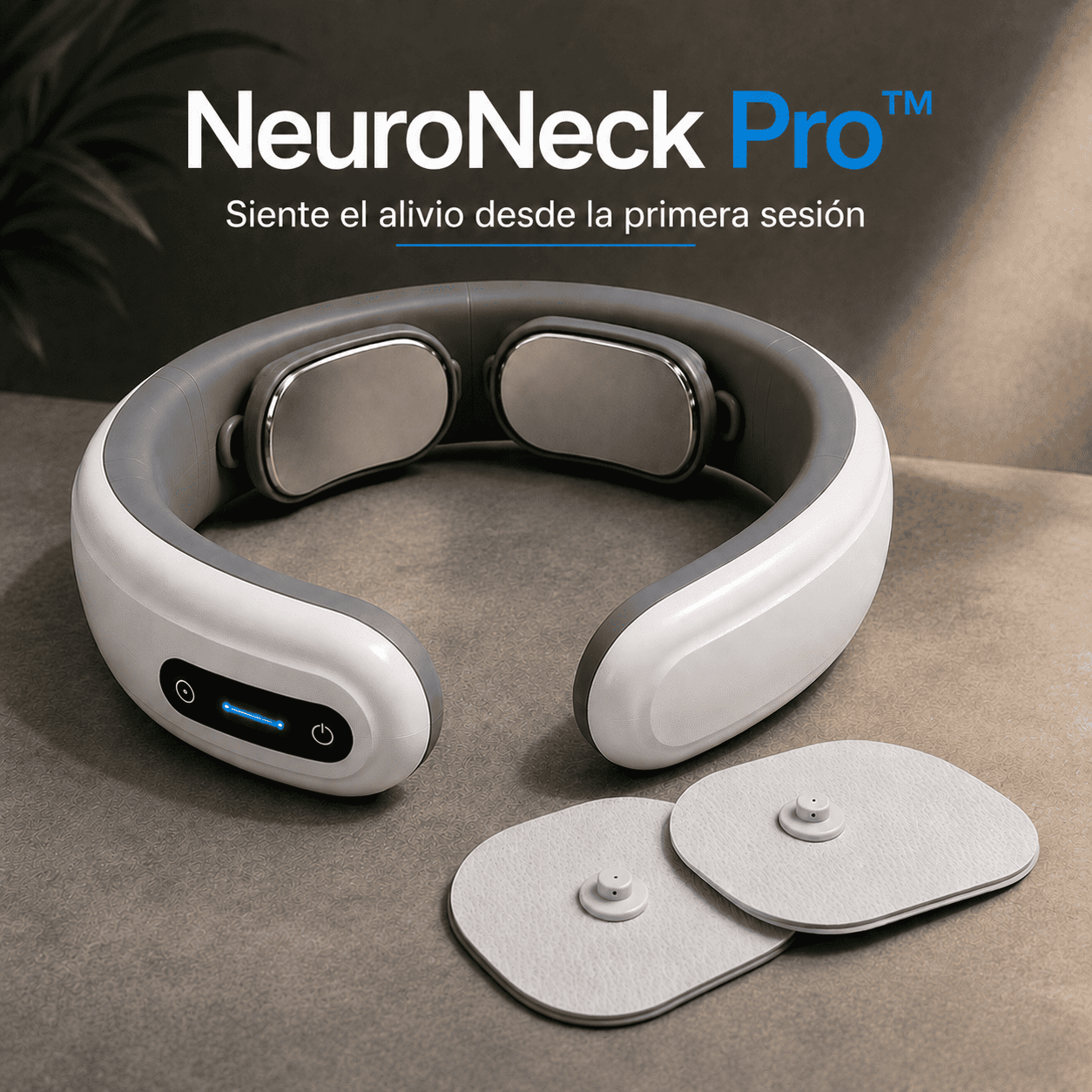 NeuroNeck Pro™ | Sistema Avanzado de Descontracturación Cervical con Tecnología EMS Inteligente