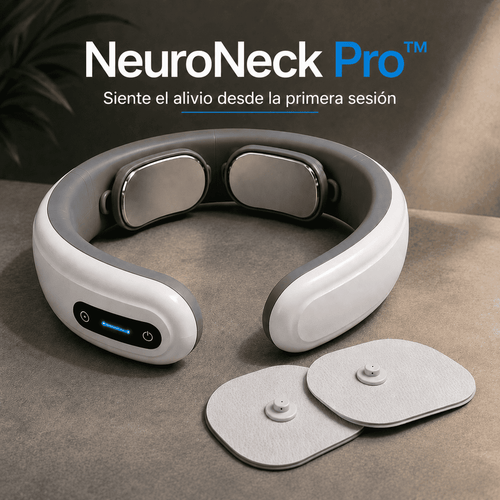 NeuroNeck Pro™ | Sistema Avanzado de Descontracturación Cervical con Tecnología EMS Inteligente