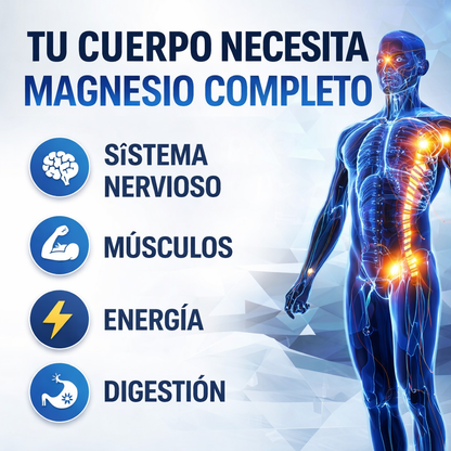 2x1 Magnesium Complex 8 en 1 | Bienestar Completo en cada Cápsula