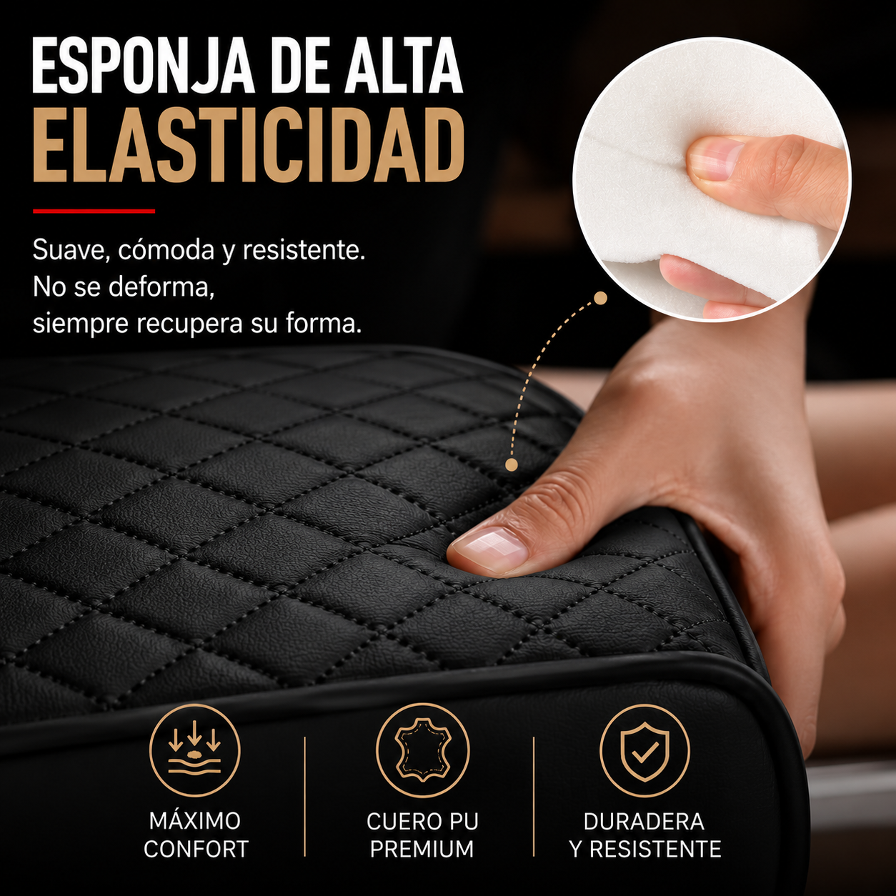 DriveRest™ | Apoyabrazos Organizador Premium 3 en 1
