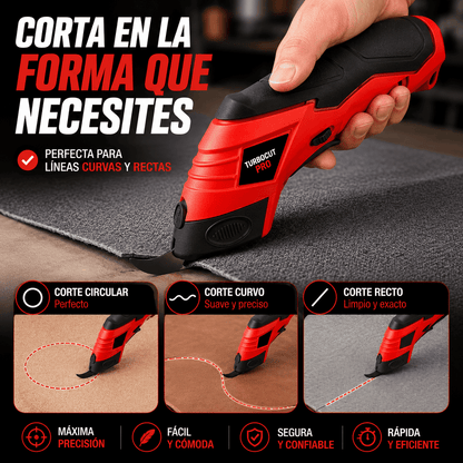 TurboCut Pro™ | La tijera eléctrica inalámbrica diseñada para hacer cortes rápidos, precisos y sin complicaciones.