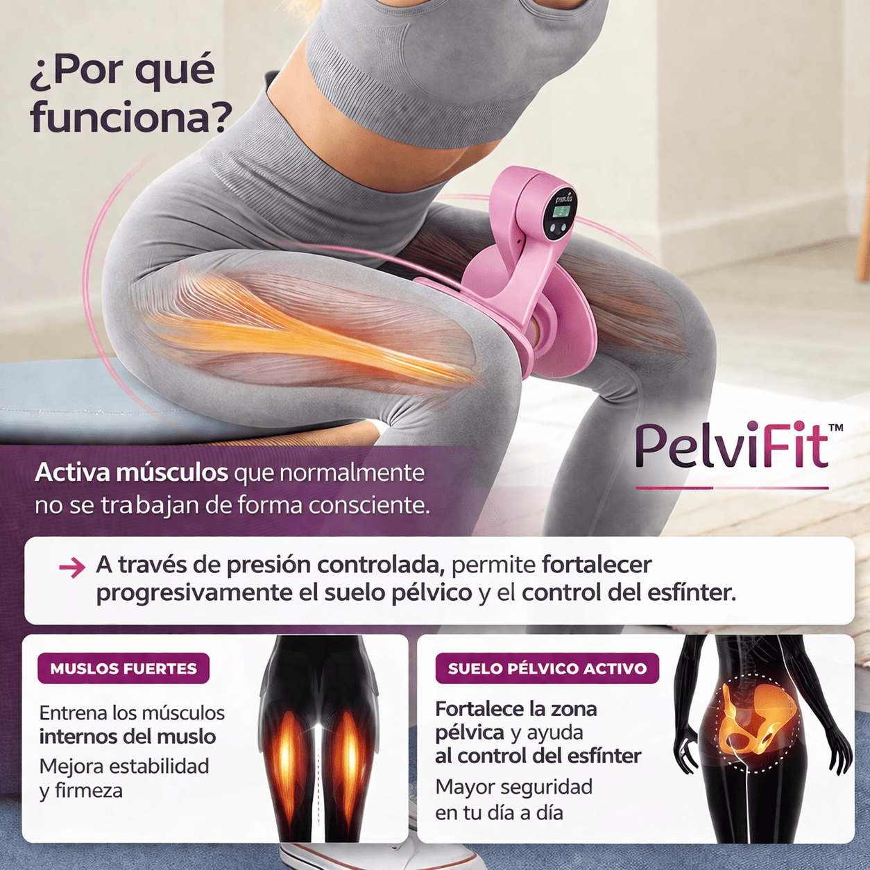 PelviFit™ | Recupera el control del esfínter y tu bienestar íntimo