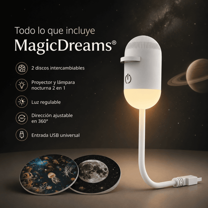 MagicDreams® — Convierte cualquier habitación en un mundo bajo las estrellas