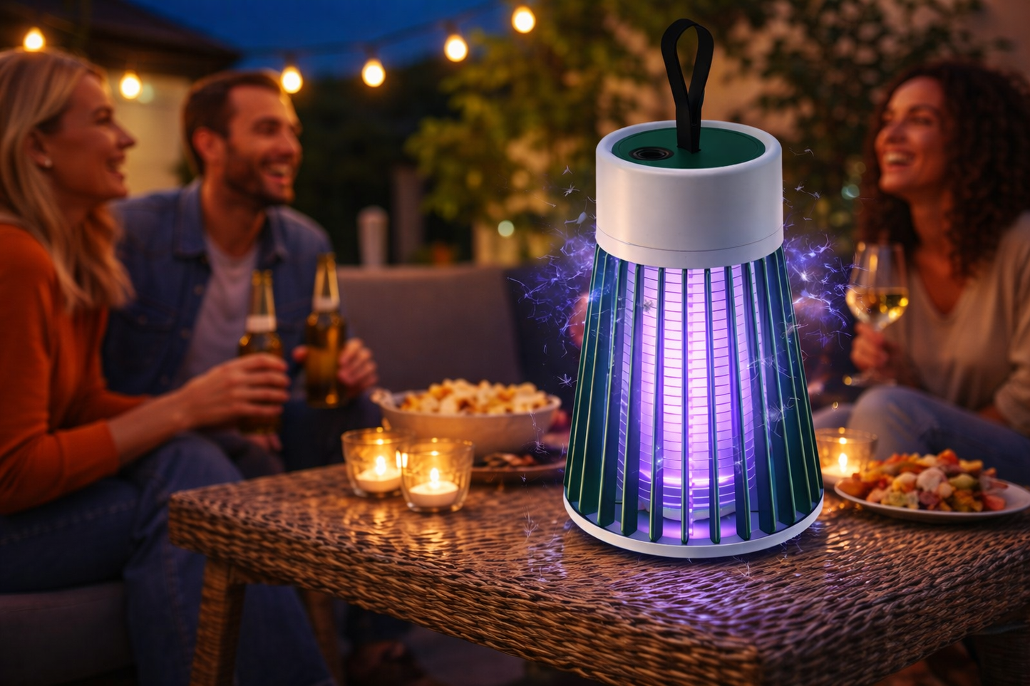 Lámpara LED Matamosquitos USB – Disfruta tus Espacios sin Mosquitos