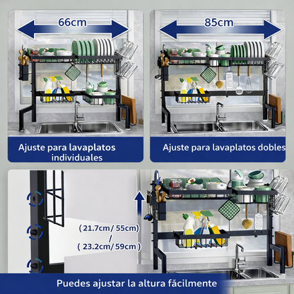Escurridor Kitchen Pro - Más Orden y Limpieza en tu Cocina