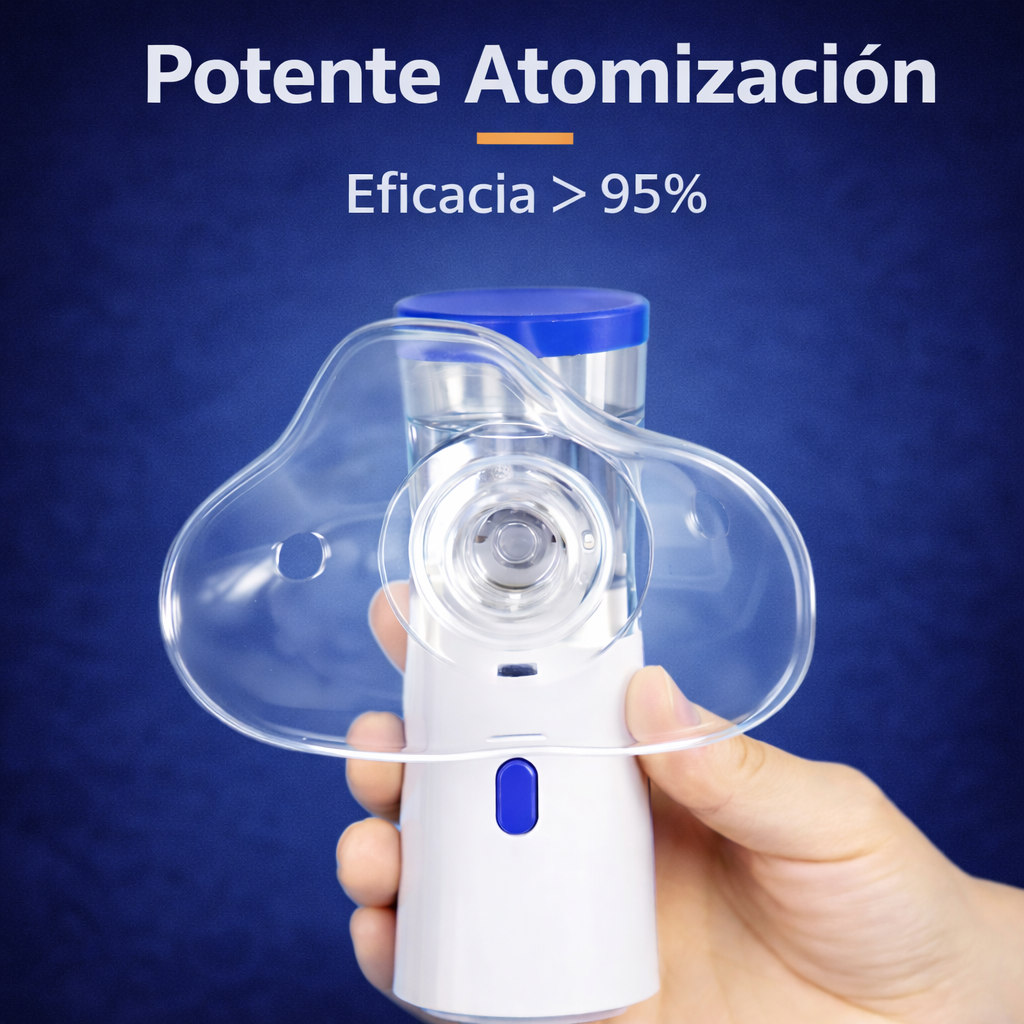 Nebulizador Portátil AirCare - Tranquilidad respiratoria para el día a día