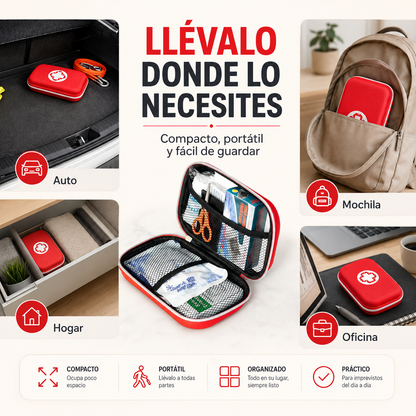 Kit de Emergencia 50 en 1 | Primeros Auxilios
