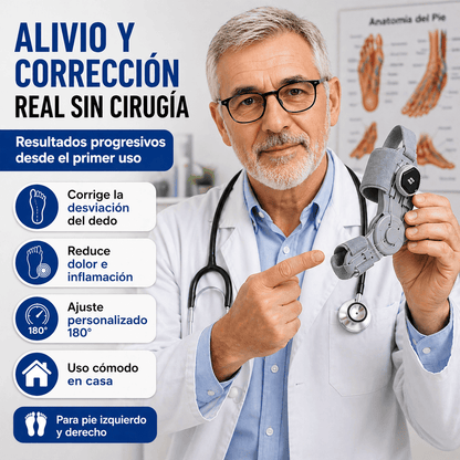 OrthoFlex Corrector de Juanetes | Corrige y Alivia el dolor desde el Primer uso