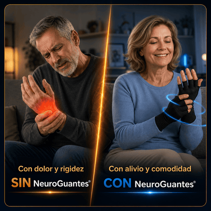NeuroGuantes® de Compresión con Cobre | Alivio y soporte para tus manos