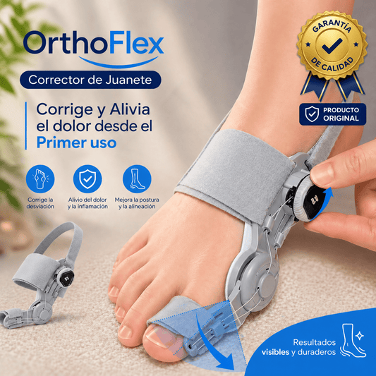OrthoFlex Corrector de Juanetes | Corrige y Alivia el dolor desde el Primer uso