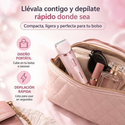 SilkyTrim™ 2 en 1 | Depilación Completa en Minutos, Sin Irritación