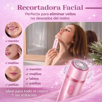 SilkyTrim™ 2 en 1 | Depilación Completa en Minutos, Sin Irritación