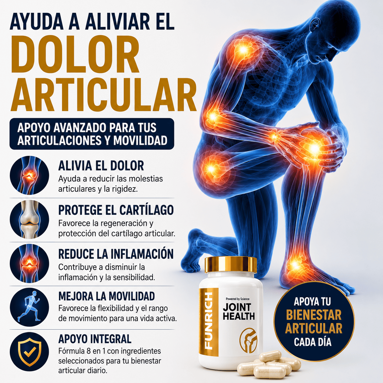2X1 Joint Healt™ | Alivia el Dolor y Recupera tu Movilidad
