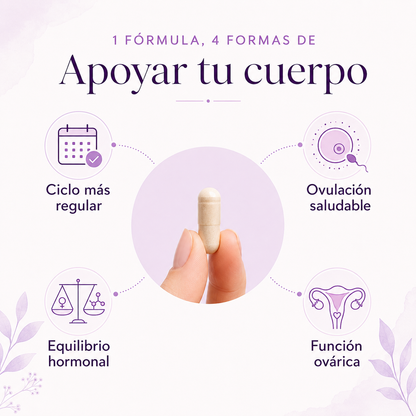 MYO + D-CHIRO INOSITOL 40:1: Fórmula para ciclo, ovulación y bienestar reproductivo