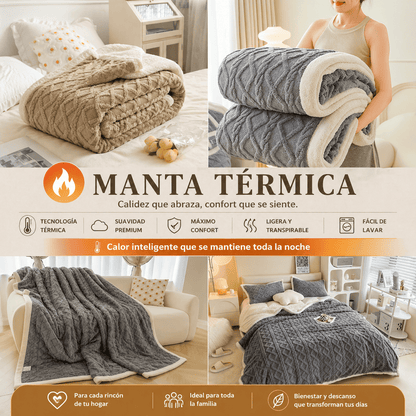ThermaComfort™ | Frazada Térmica Premium de Máximo Abrigo.