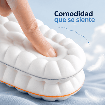 2 Pares Plantillas Ortopédicas OrthoFlex™ | Menos dolor. Más soporte. Más comodidad.