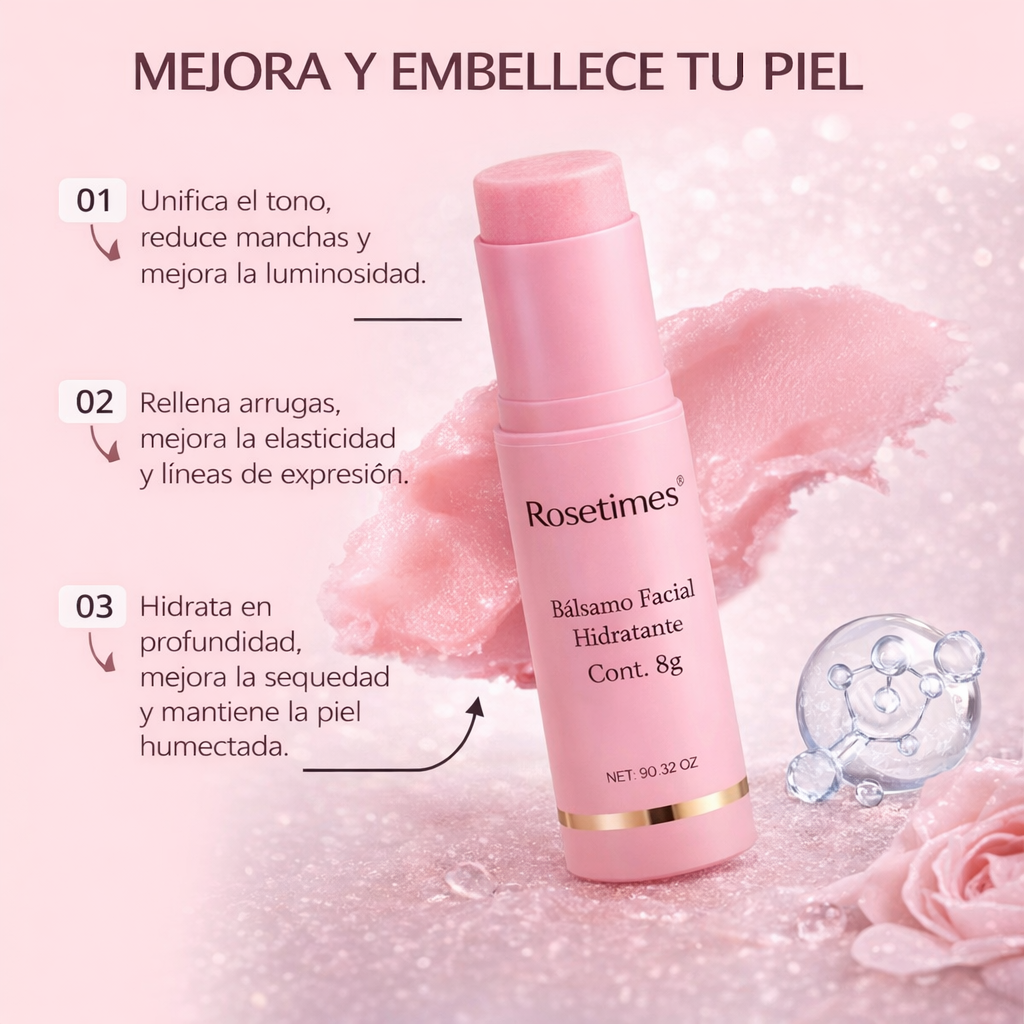 Rosetimes® Glow Stick | El Secreto de la piel Coreana