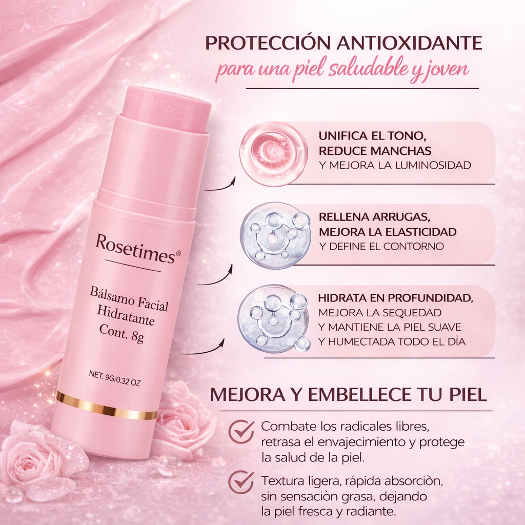 Rosetimes® Glow Stick | El Secreto de la piel Coreana