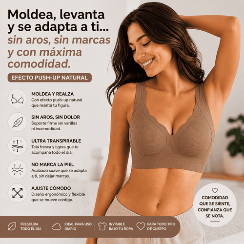 3 Unidades Sostén Premium sin Aros | Moldea y Levanta con Comodidad todo el día