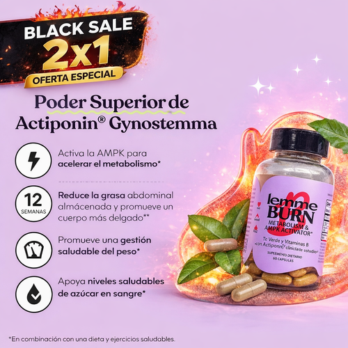 2X1 Lemme Burn | Quemador de Grasa Natural