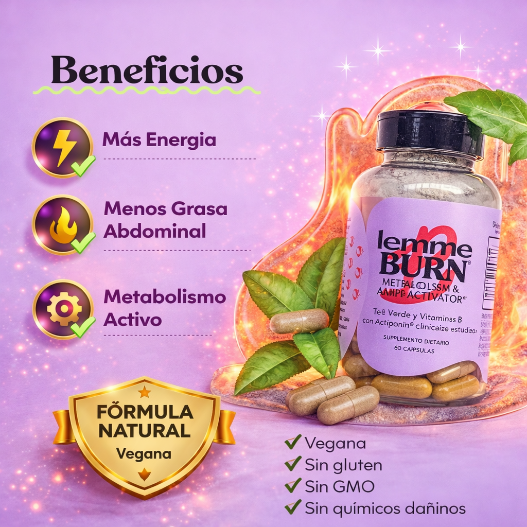 2X1 Lemme Burn | Quemador de Grasa Natural