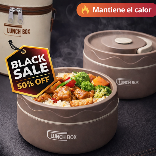 Thermal Lunch Box - Tu comida caliente por más tiempo, sin derrames y lista para tu día.
