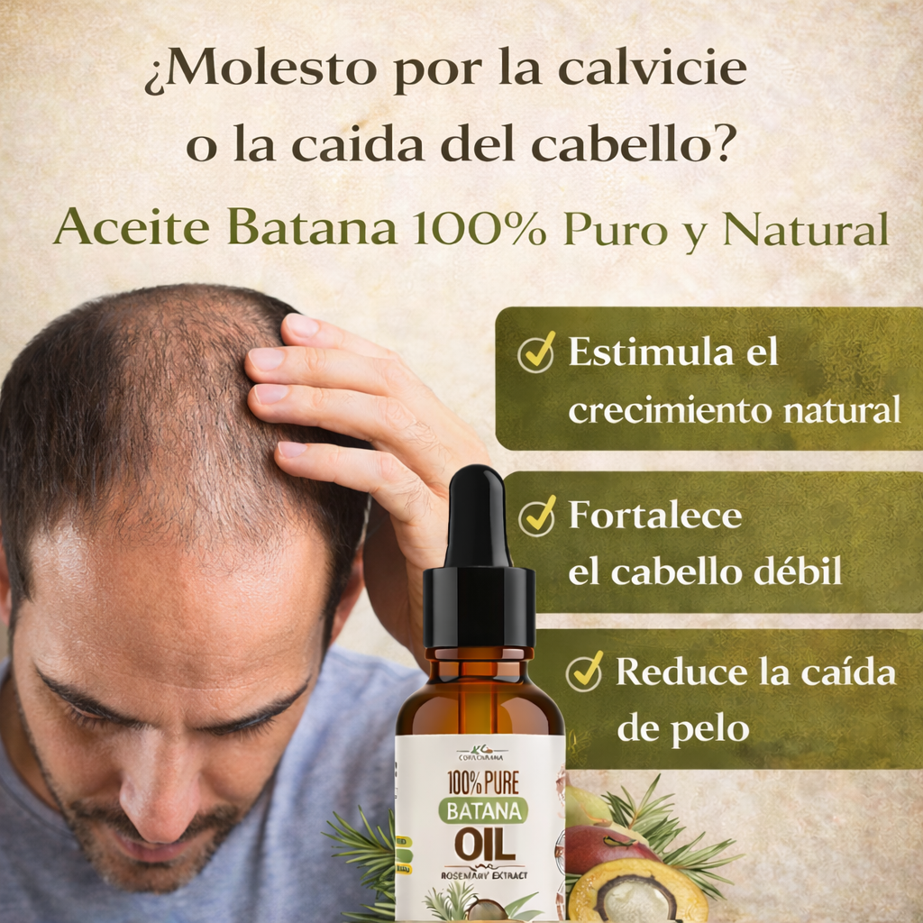 Aceite de Batana – Fórmula Natural Para el Crecimiento Capilar