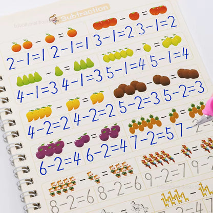 Pack 4 Cuadernos Mágicos Montessori – Aprende a Escribir Jugando