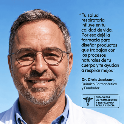 Ayuda a eliminar la mucosidad y despejar tus vías respiratorias