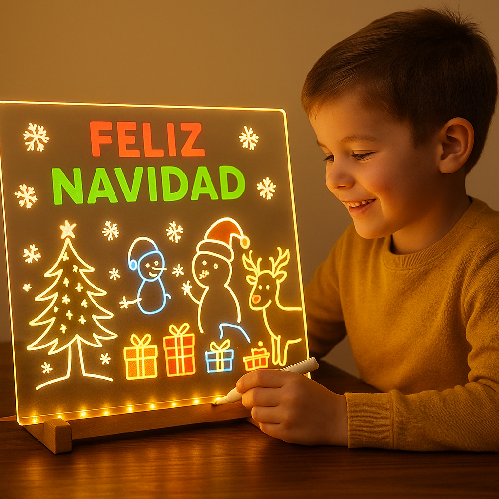 LumiGlow™ Board – La Pizarra LED que Ilumina tus Ideas