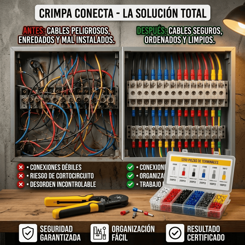 CrimpMaster™ | Conexiones Firmes y Seguras en Segundos